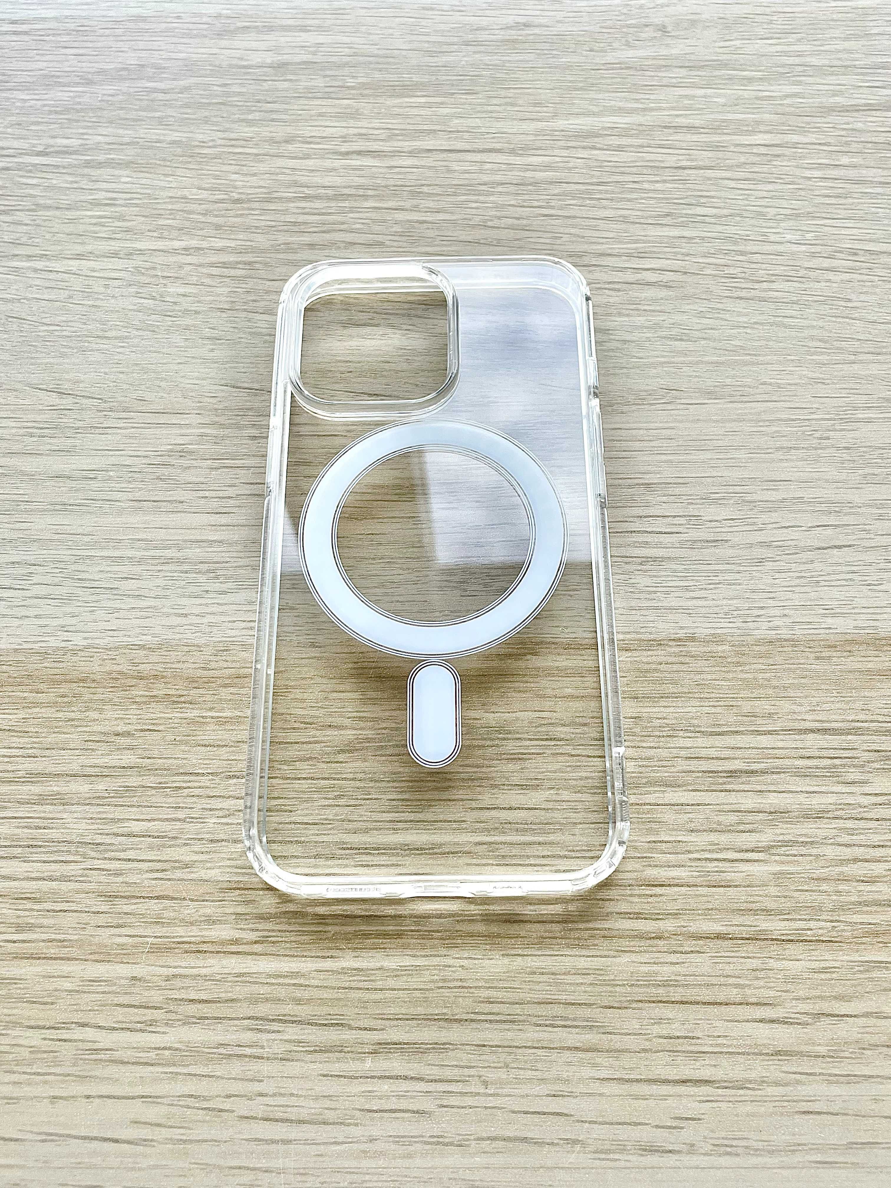 Przezroczyste Silikonowe Etui z MagSafe do iPhone 13 Pro – Nowe