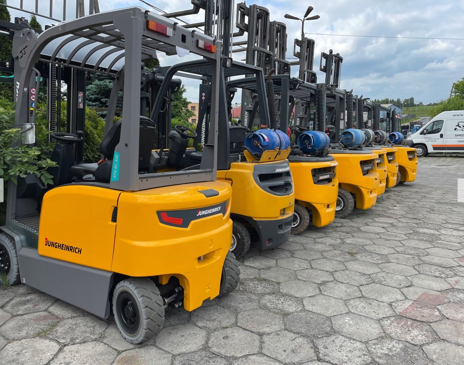 Nowy Wózek Widłowy Jungheinrich Efg Ba 113 Rok 2023 Economy1