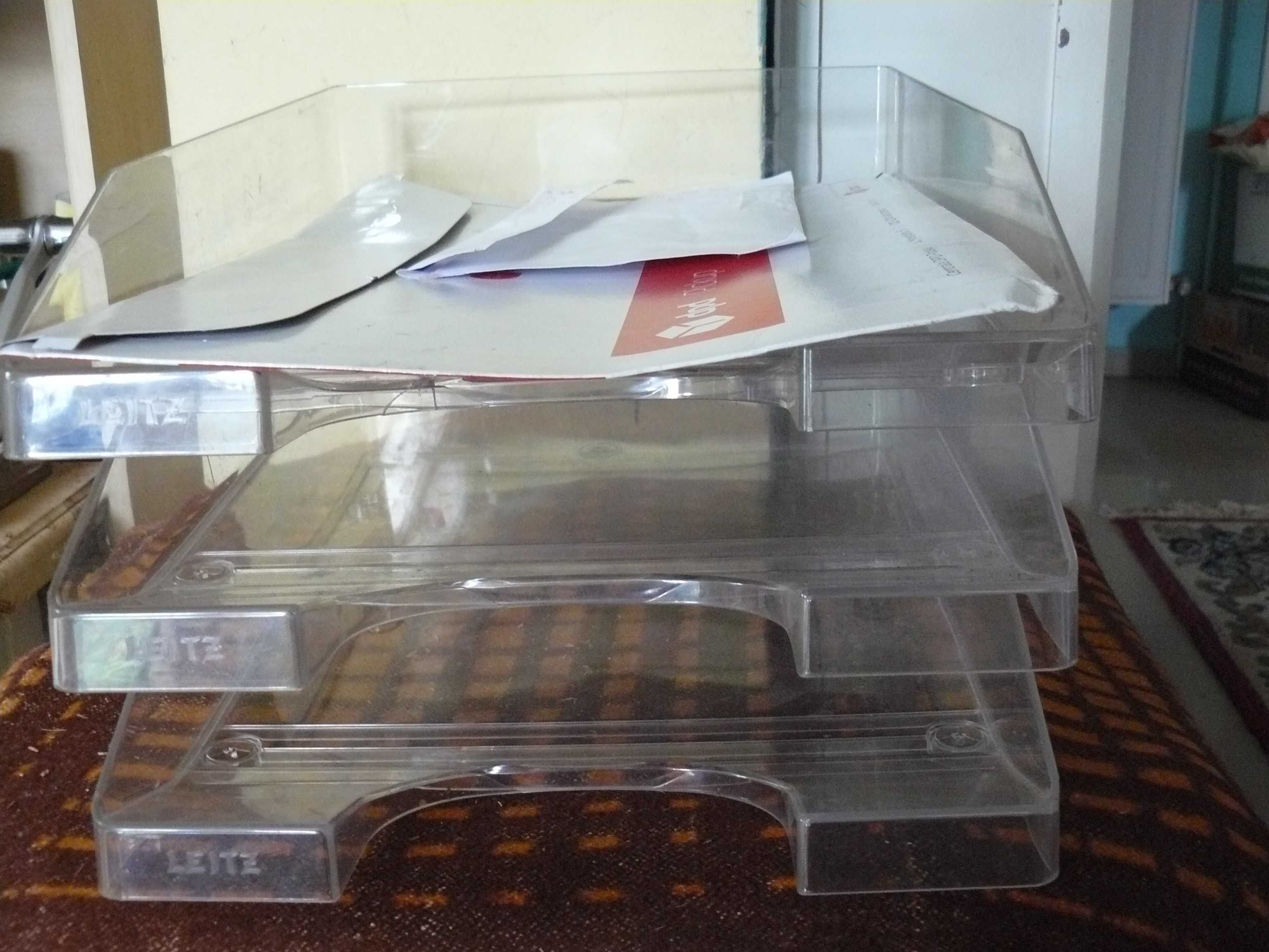 Leitz Organizer na dokumenty na biurko 3 -piętrowy 35x 25x 19 cm