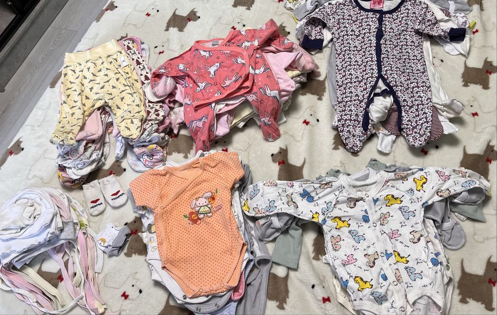 Лот речей для новонароджених від 0-3 місяців