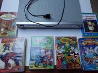 Leitor DVD AIRIS + filmes animação