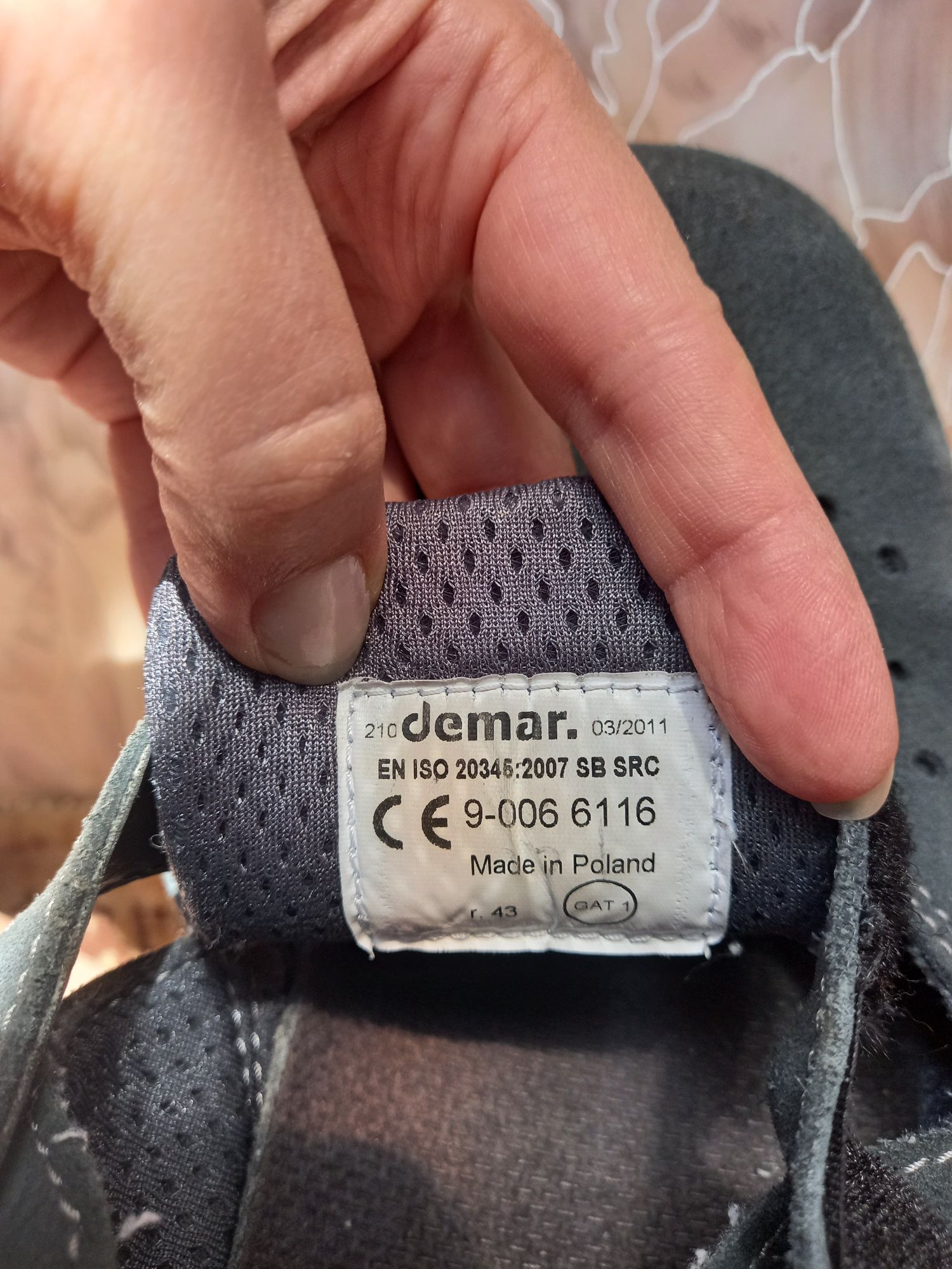 Робочі утеплені туфлі чоловічі Demar