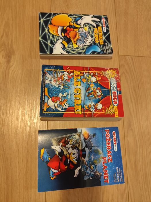 3 Komiksy: Ale cyrk, Pożeracz planet, Wirtualna pułapka