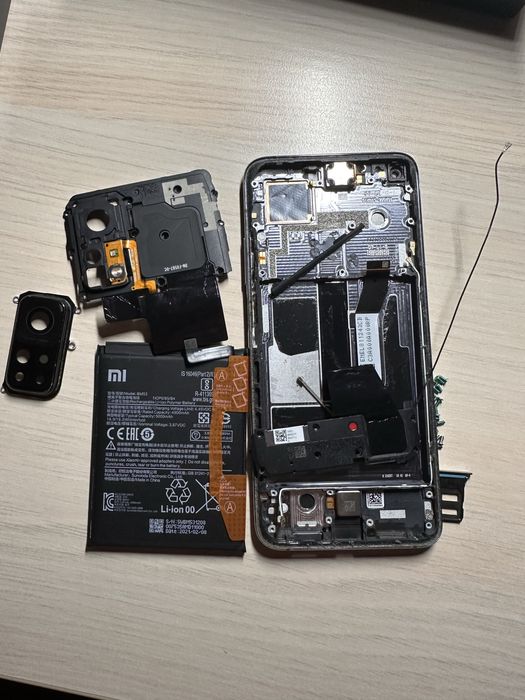 Акб, рамка, динамик, бузер Xiaomi Mi10 T Pro 5g