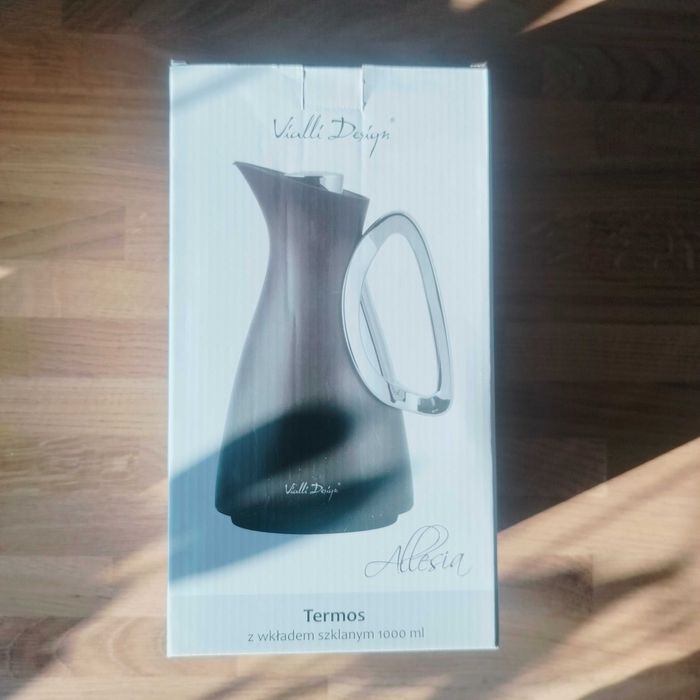 Termos z wkładem szklanym Vialli Design ALESSIA 1L NOWY