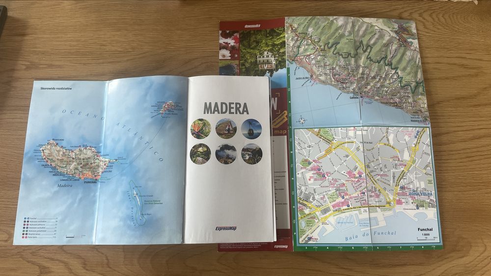 Madera przewodnik + mapa seria light express map