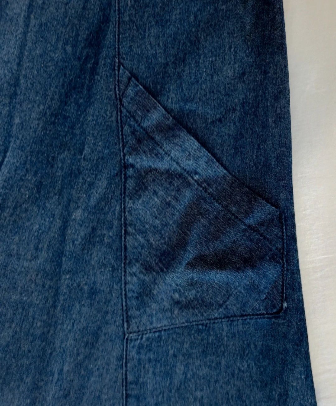 Vestido evasé em ganga Calzedonia