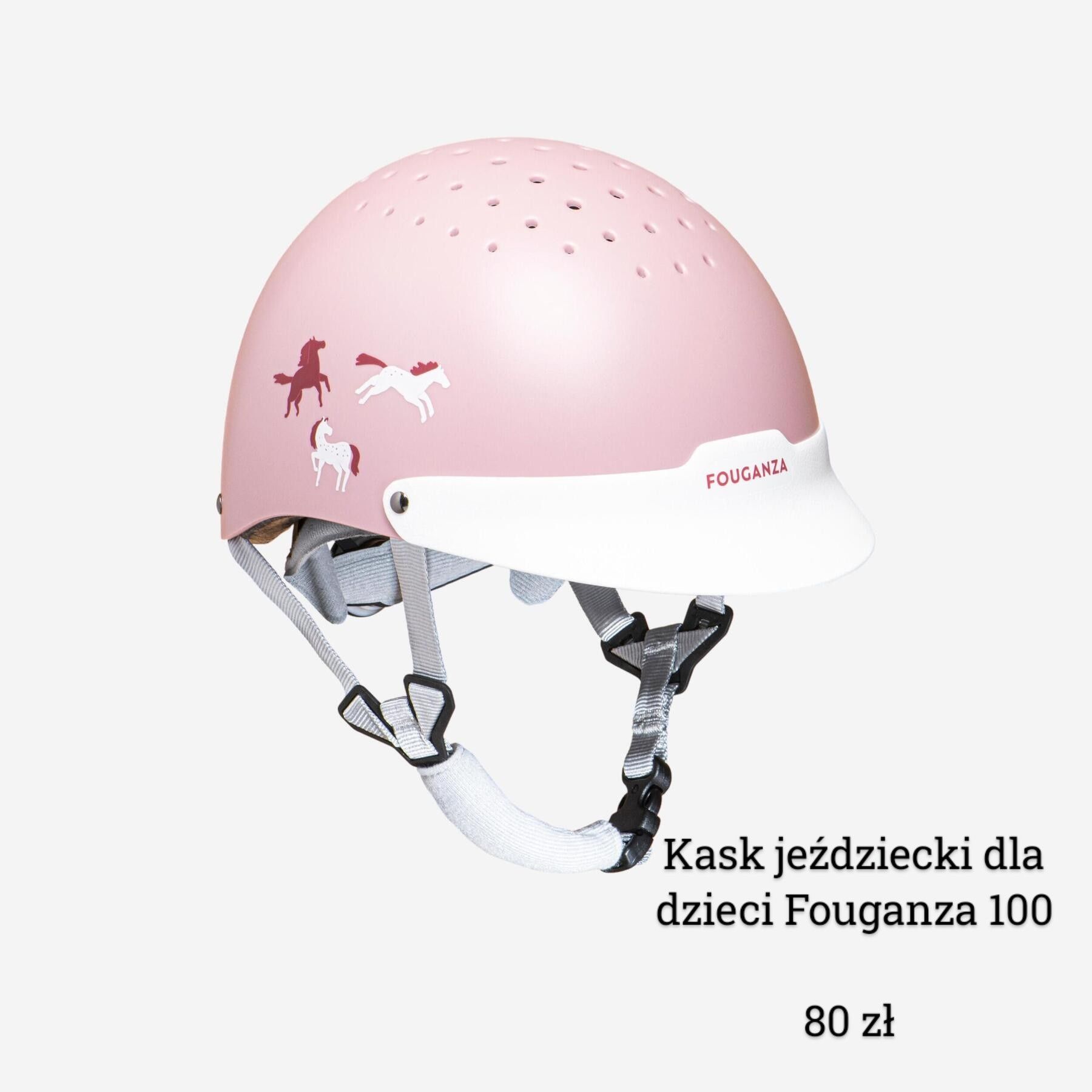 Kask toczek jeździecki fouganza M
