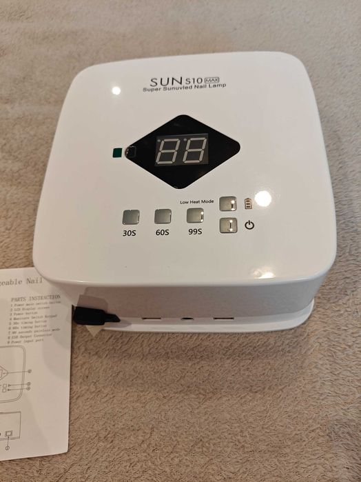 Bezprzewodowa lampa UV do paznokci Akumulatorowa suszarka do paznokci