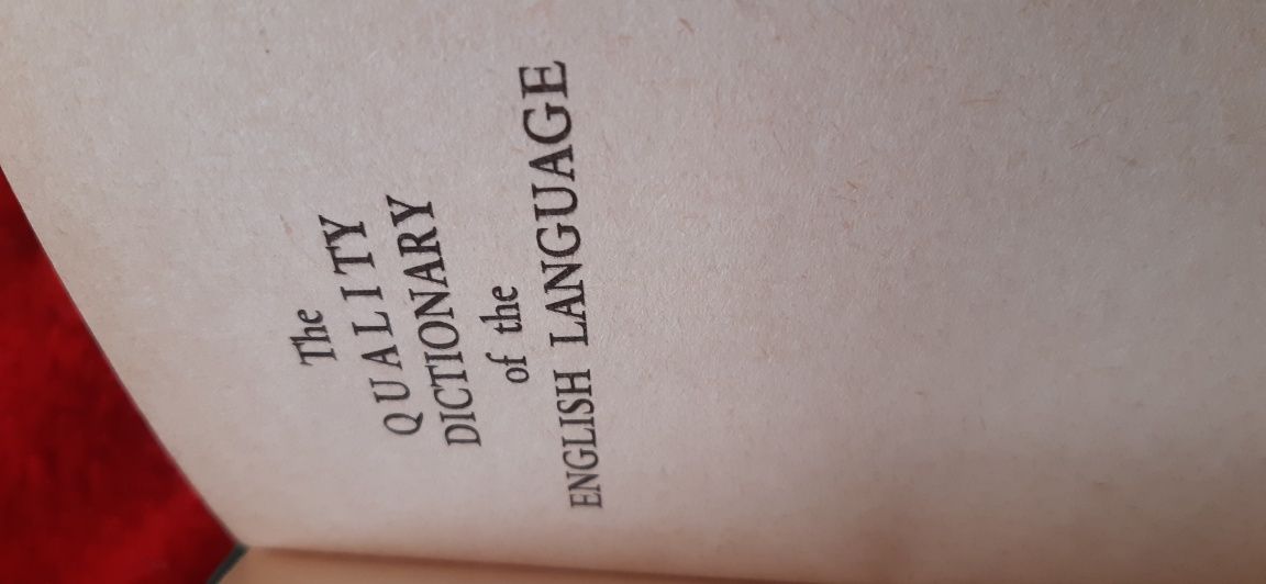 ENGLISH Dictionary