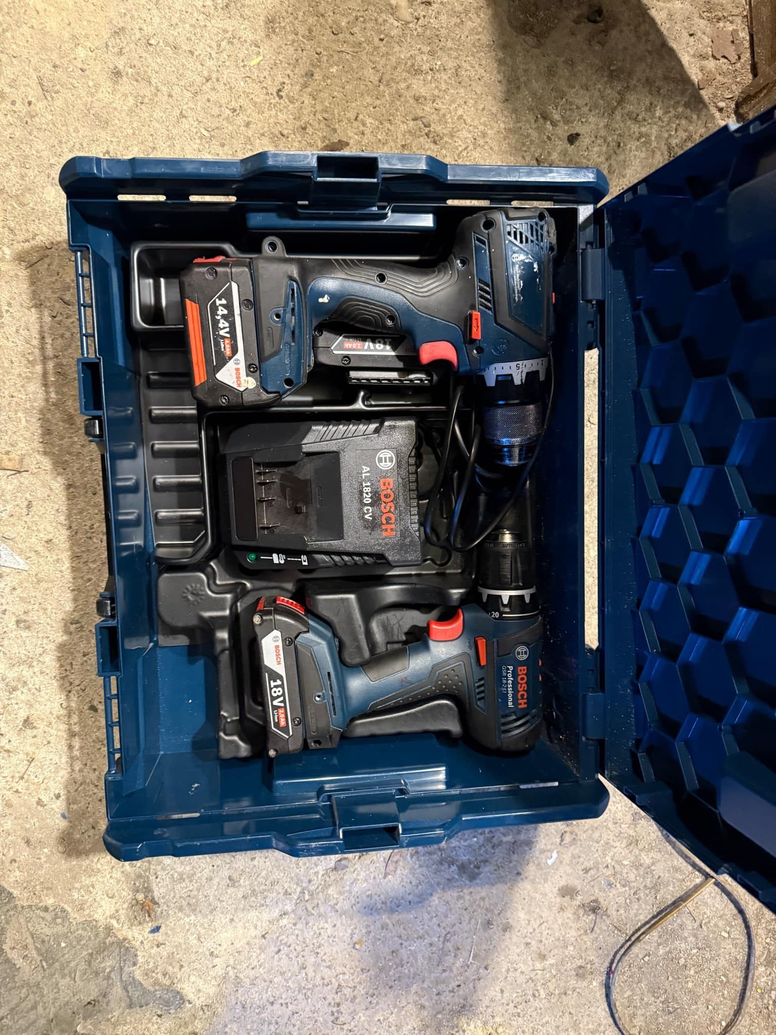 Wkrętarki Bosch GAR1802Li / GAR14,4 plus extra baterią i ładowarką