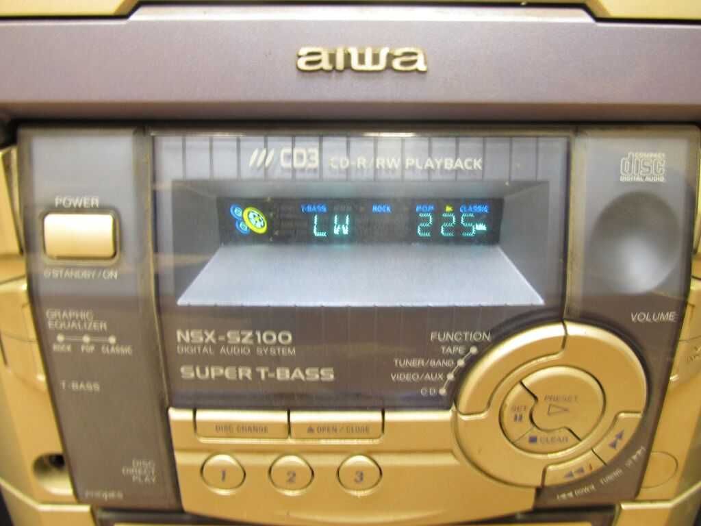Wieża stereo AIWA NSX-SZ100 do poprawek