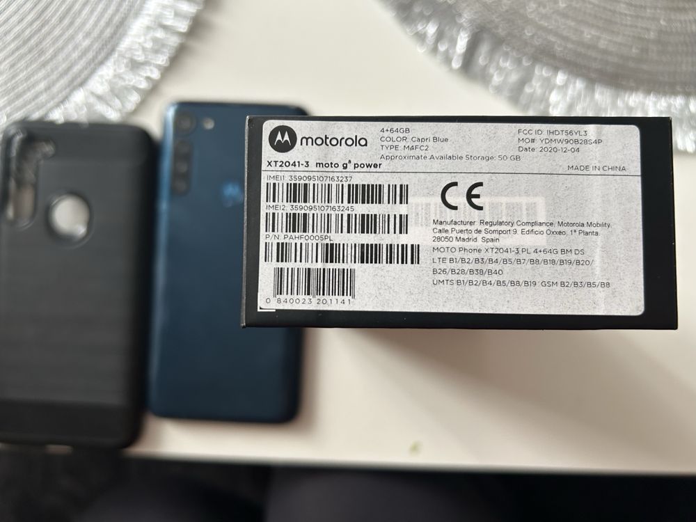 Motorola g8 power 64/4