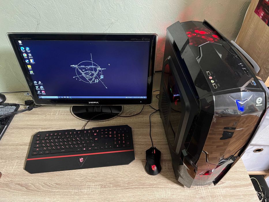 Потужний ПК для ігор та роботи, GTX 970, 6 ядер, 12GB RAM + SSD 480GB