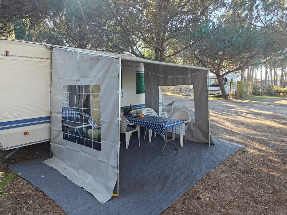 Toldo de saco para caravana
