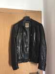 Casaco vintage Chevignon Preto - Pele de Cordeiro