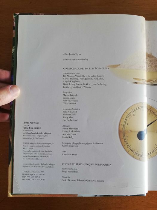 Boas receitas para uma boa saúde - Selecções do Reader's Digest, 1995