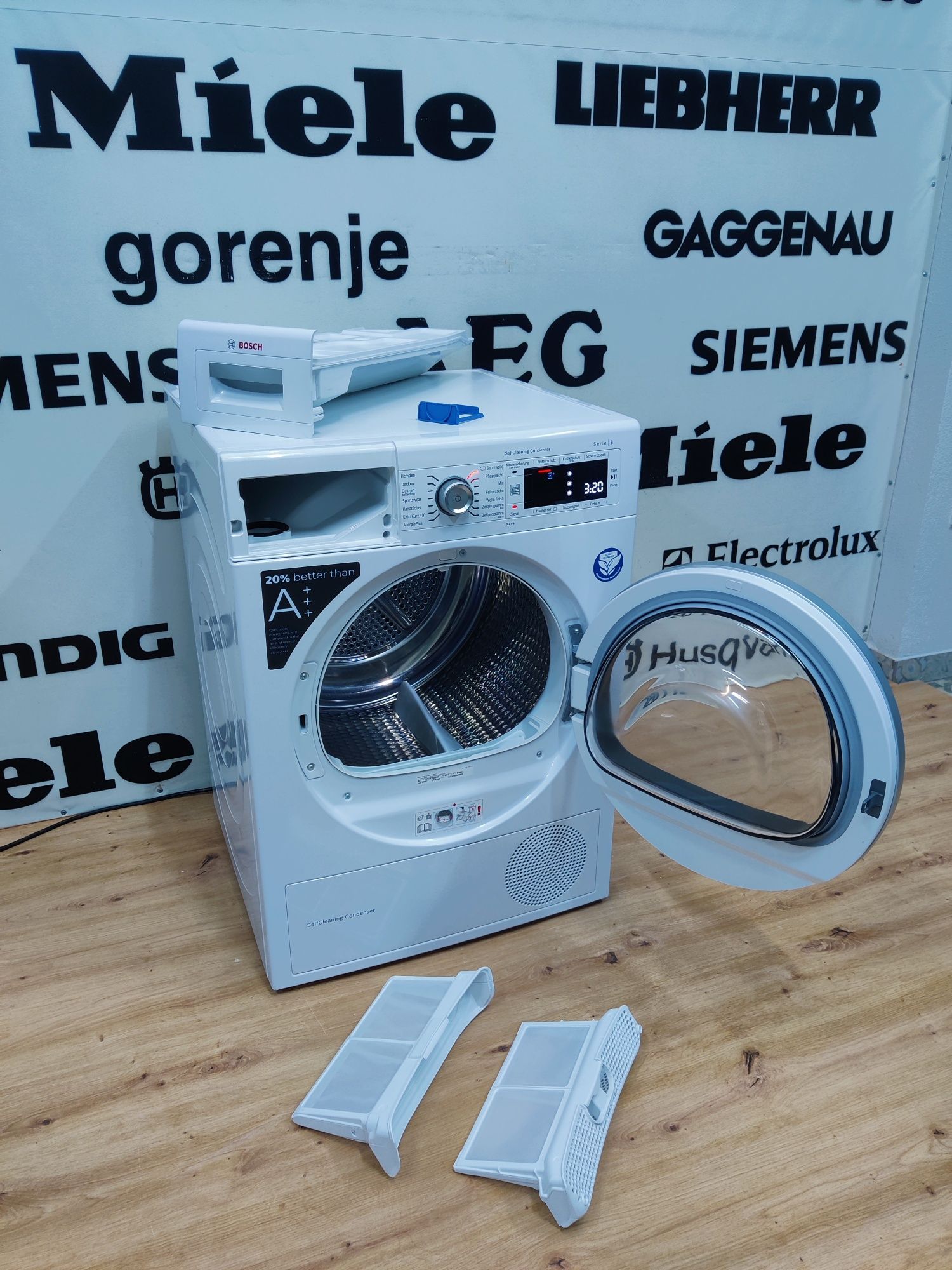 Сушильна машина BOSCH™ Serie8. Self Cleaning Condenser. Германия.