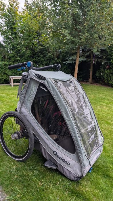 Qeridoo Przyczepka rowerowa Sportrex 1
Qeridoo Przyczepka r