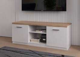 Тумба під ТВ SZFK RTV 2D TOP MIX белый/дуб сонома МЕБЛІ