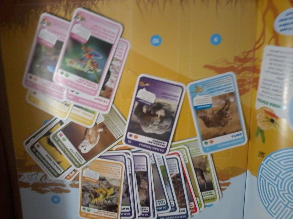 cromos /cartas Super Animais, 2 e 3 - vendo a unidade ou coleção