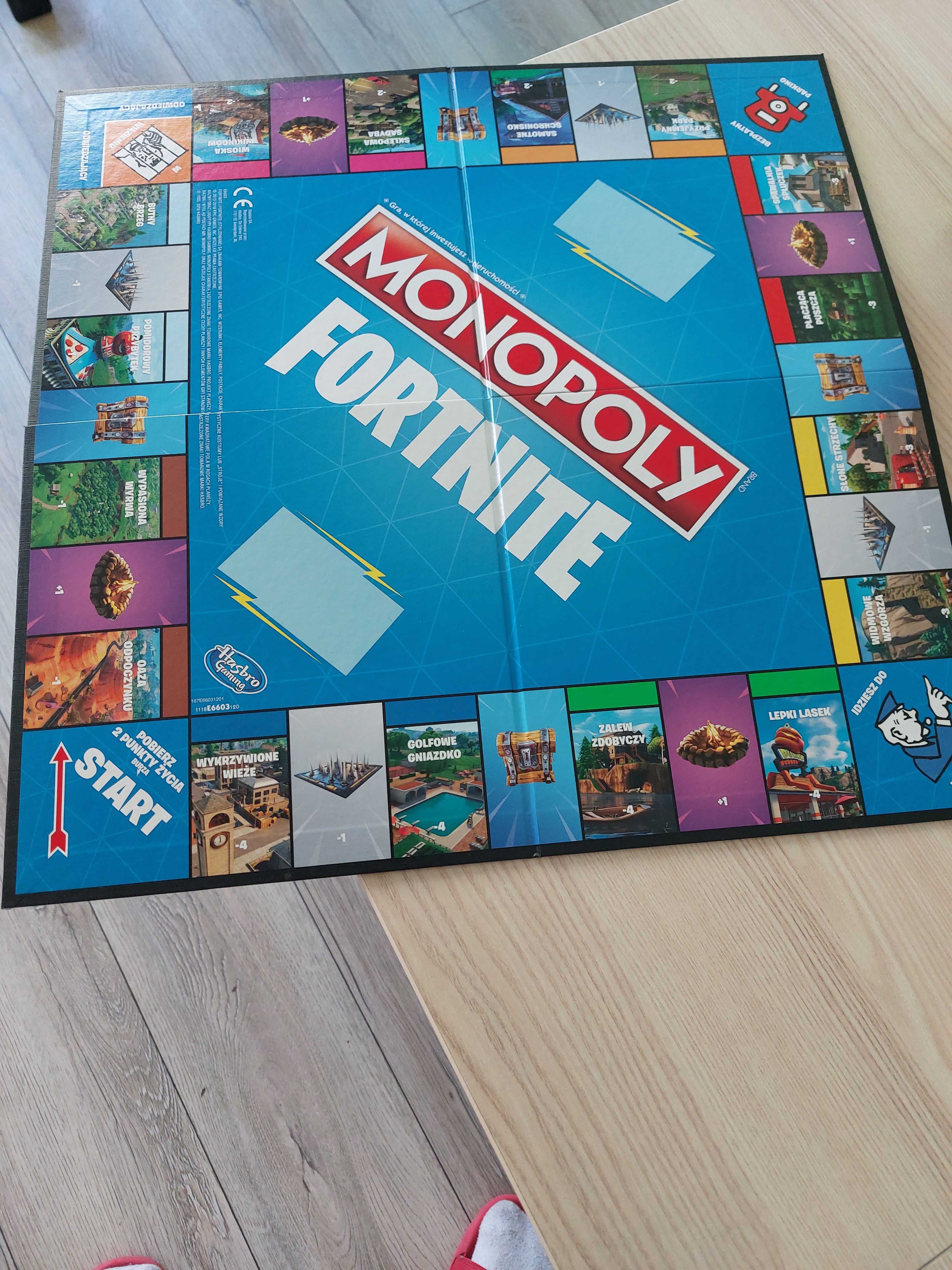 Monopoly fortnite gra planszowa