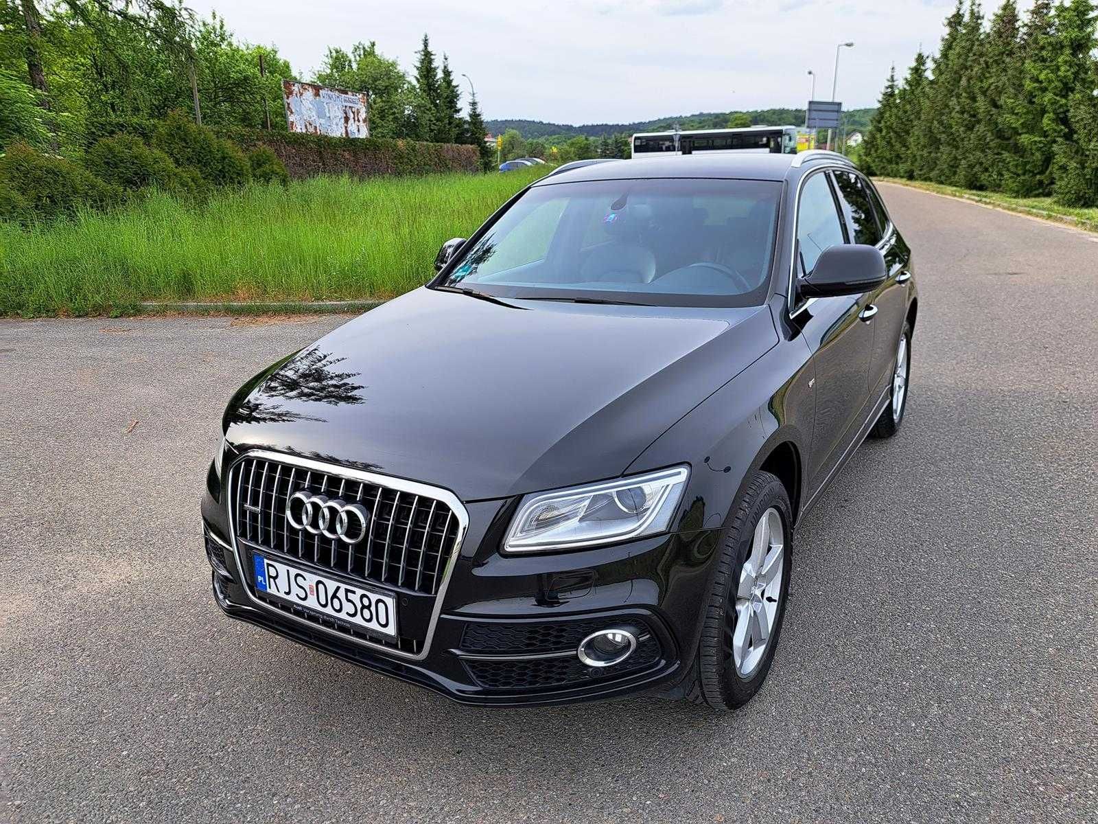 Audi Q5 Lift 2.0 TDI 190KM 2015r Automat Quattro S Line Bdb Stan!