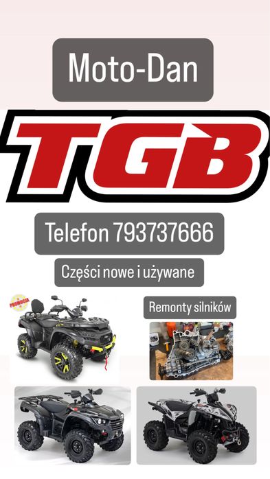 TGB Naprawa Serwis BLADE 550 TARGET 500 600 Silnik 1000 Remont 425 525