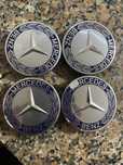 Vendo centros de jantes Mercedes-Benz