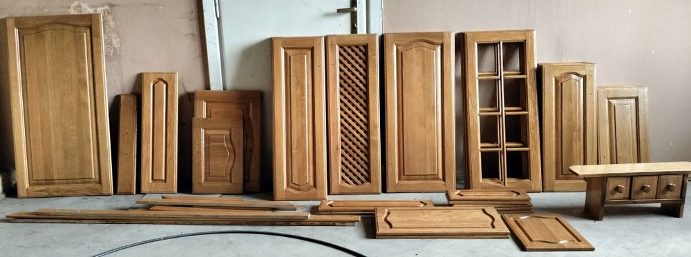 Fronty kuchenne dębowe