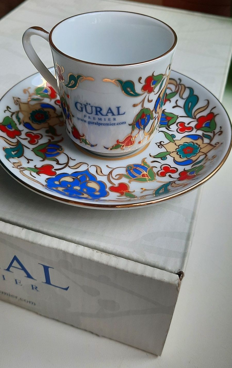 Кавовий набір Güral Porcelain. Hand made