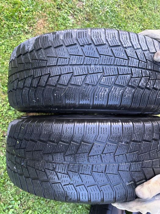 Koła zimowe 16  5x112 piasta 66,6 z oponami 225/55 .