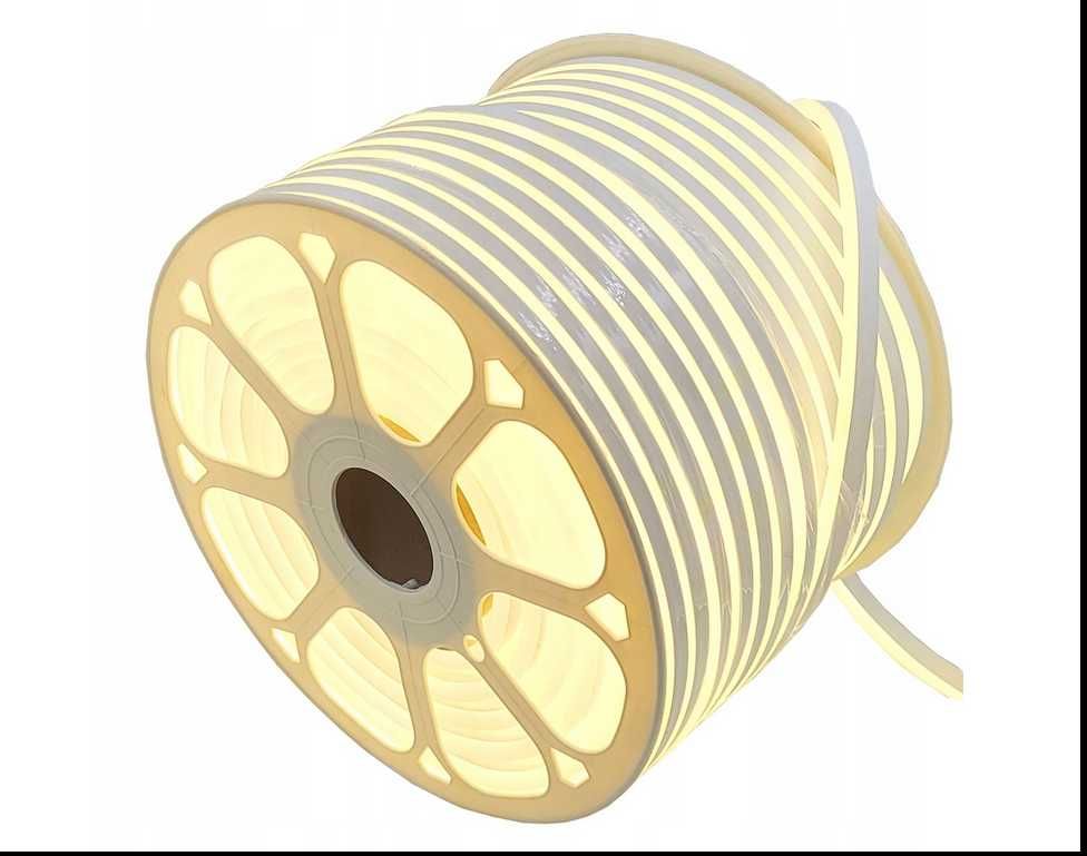10m taśmy LED COB 230V, 6500K/4000K/3200K. Komplet ze stabilizatorem