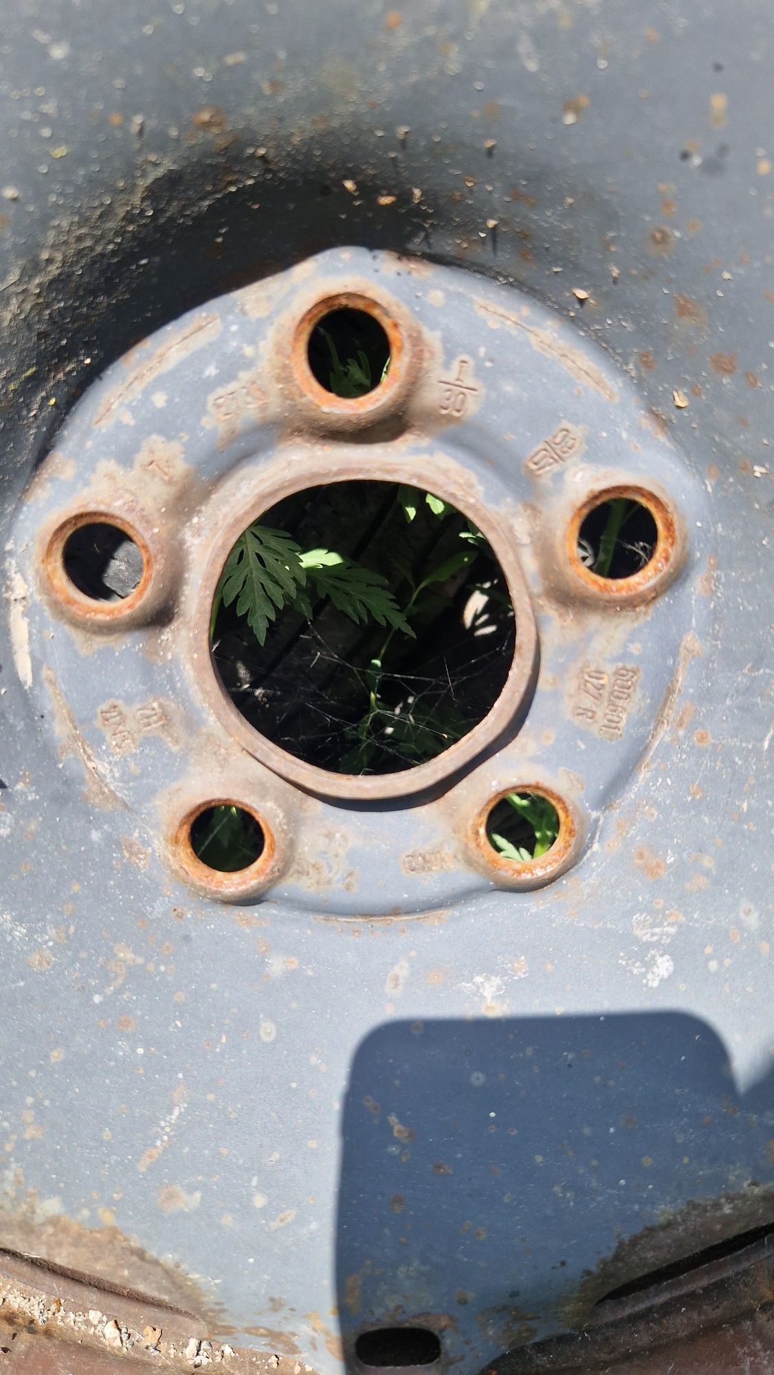 Штамп 5×100 r14. 4шт с резиной
