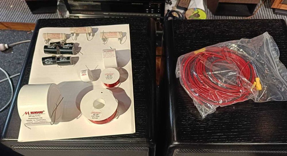 деталі для кросоверів акустичних систем Mundorf ... преміальні