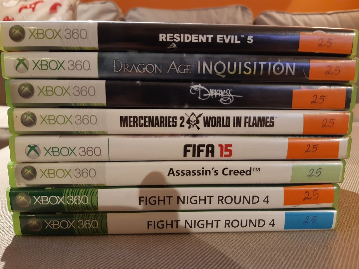 Gry xbox 360 Resident Evil Dragon Age Battlefield i inne