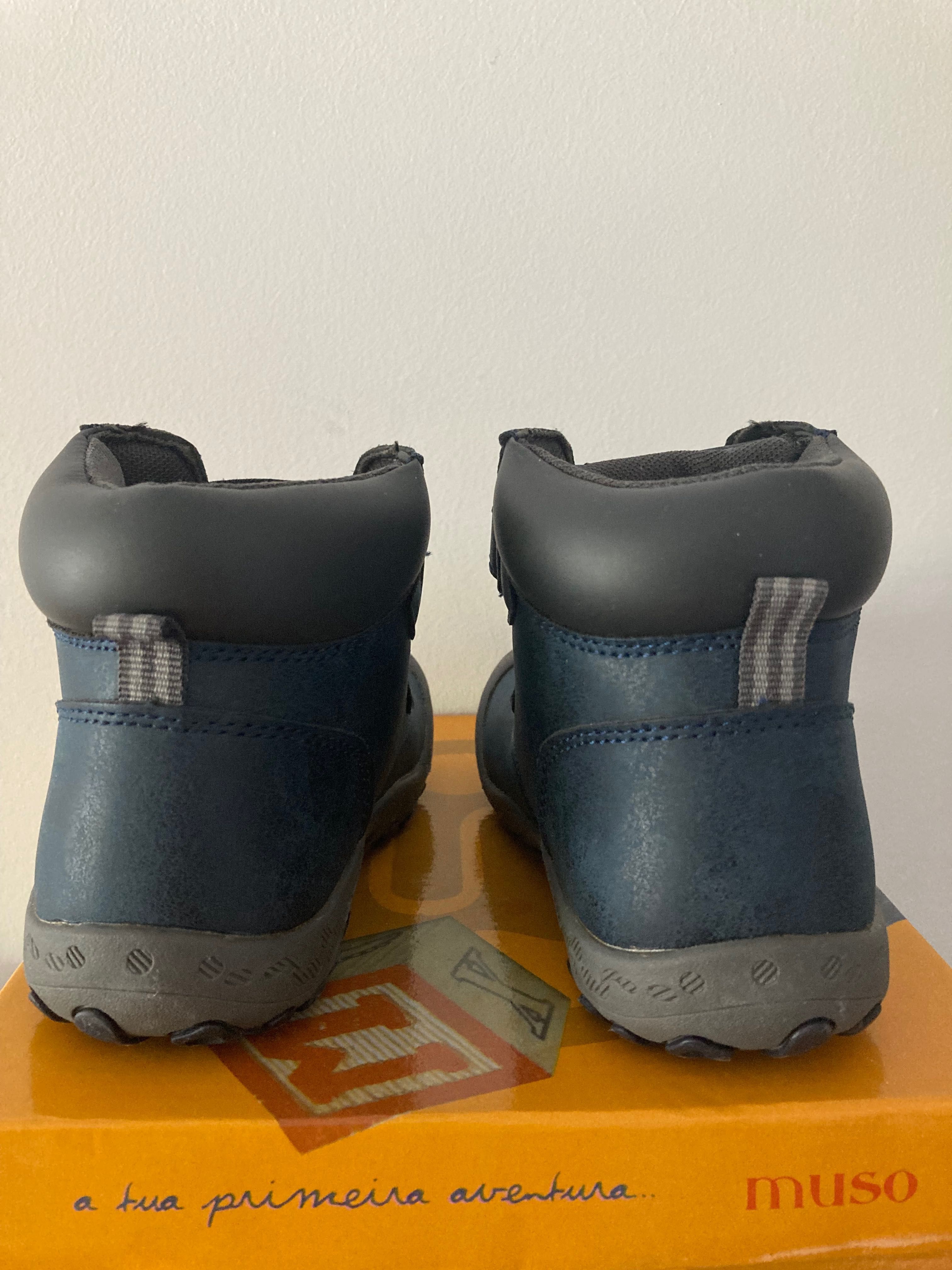 MUSO BOTAS crianças - Azul escuro - Tam 30 -