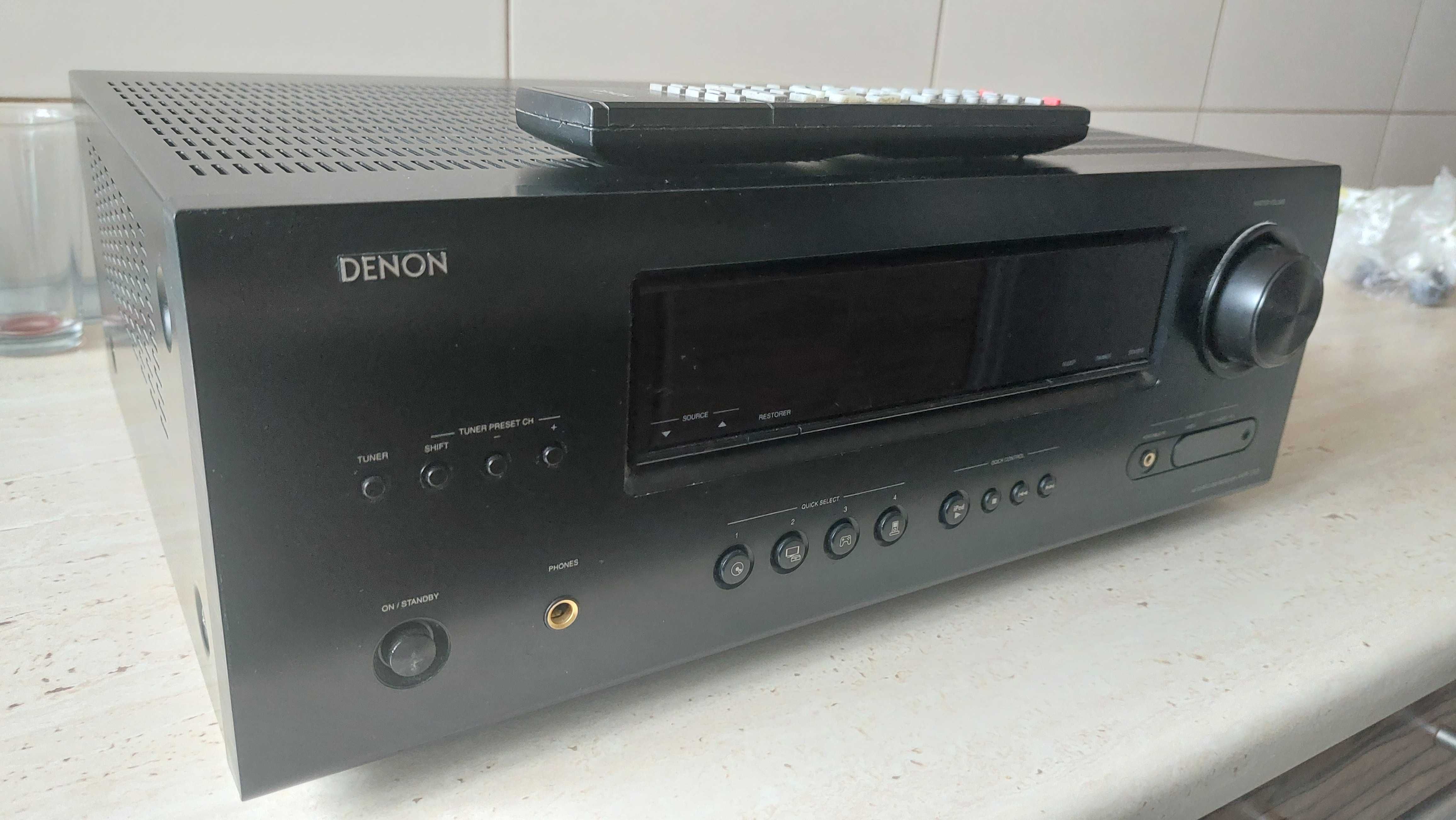 Amplituner Denon AVR-1312 5.1, używany, sprawny 100%