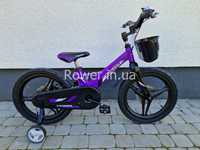 Дитячий магнієвий велосипед 4-6 років Crosser Hunter Neo 18 Purple