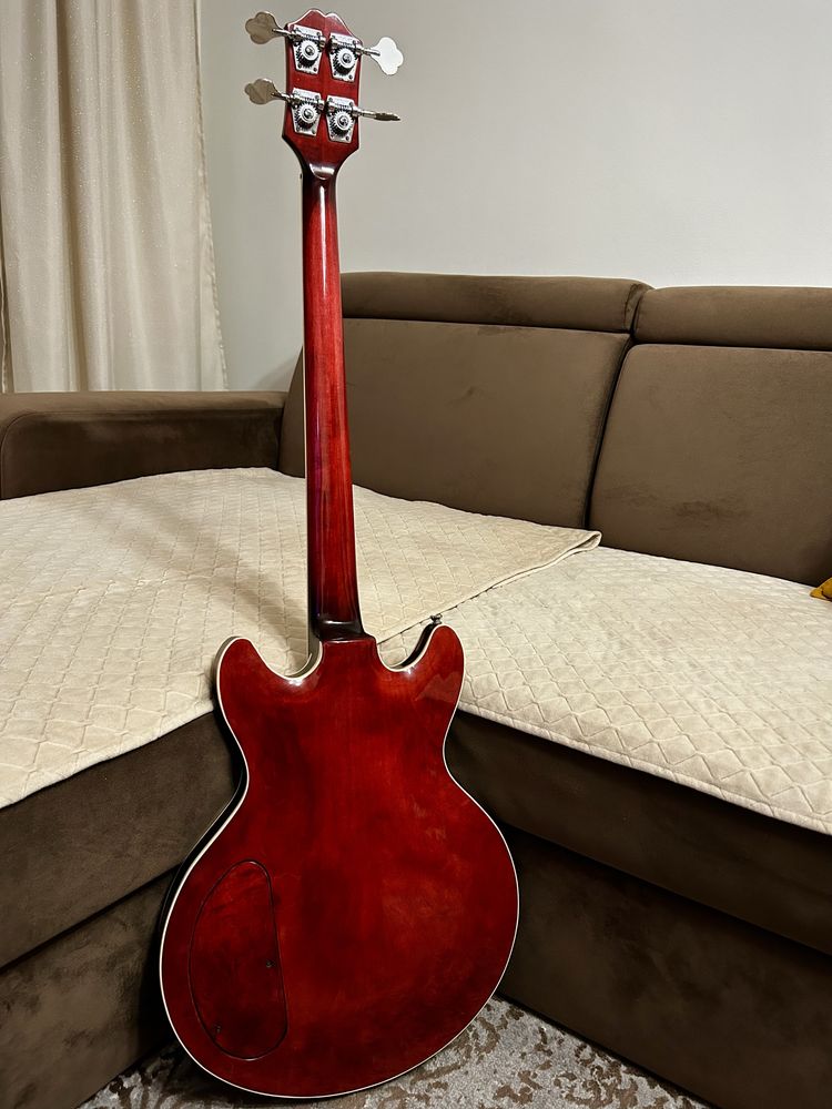 Gitara elektryczna basowa bas Gibson kopia lutnicza Wojtas Guitars