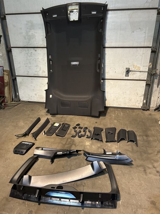 Sufit czarny podsufitka Bmw F11 kombi kompletna
