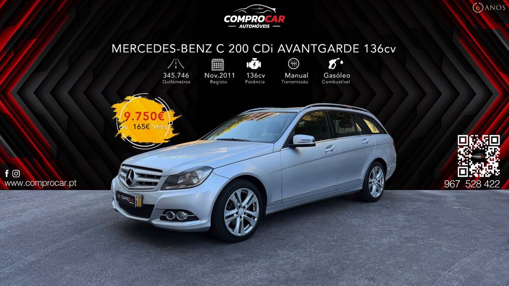 Mercedes-Benz C 200 CDi Avantgarde 136CV