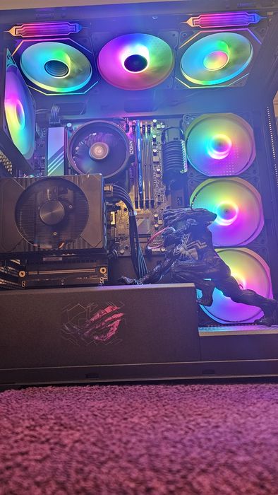 Komputer do gier AM5 Ryzen, 16 gb ddr5, 1024 gb SSD,  Venom, Corsair