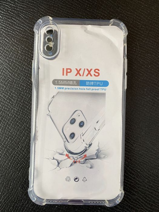 Чехол прозрачный противоударный на Apple iPhone X, XS або 10, 10s