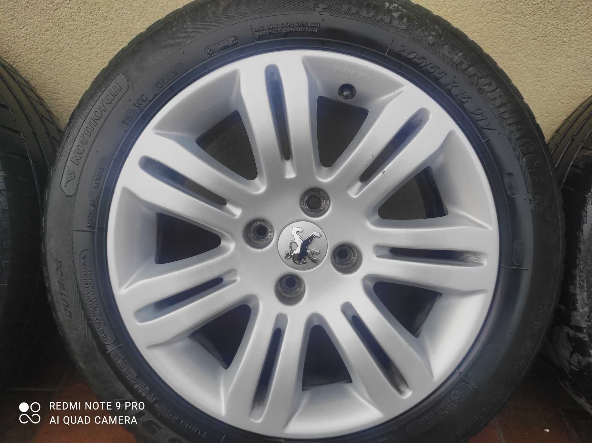 Felgi  peugeot 16