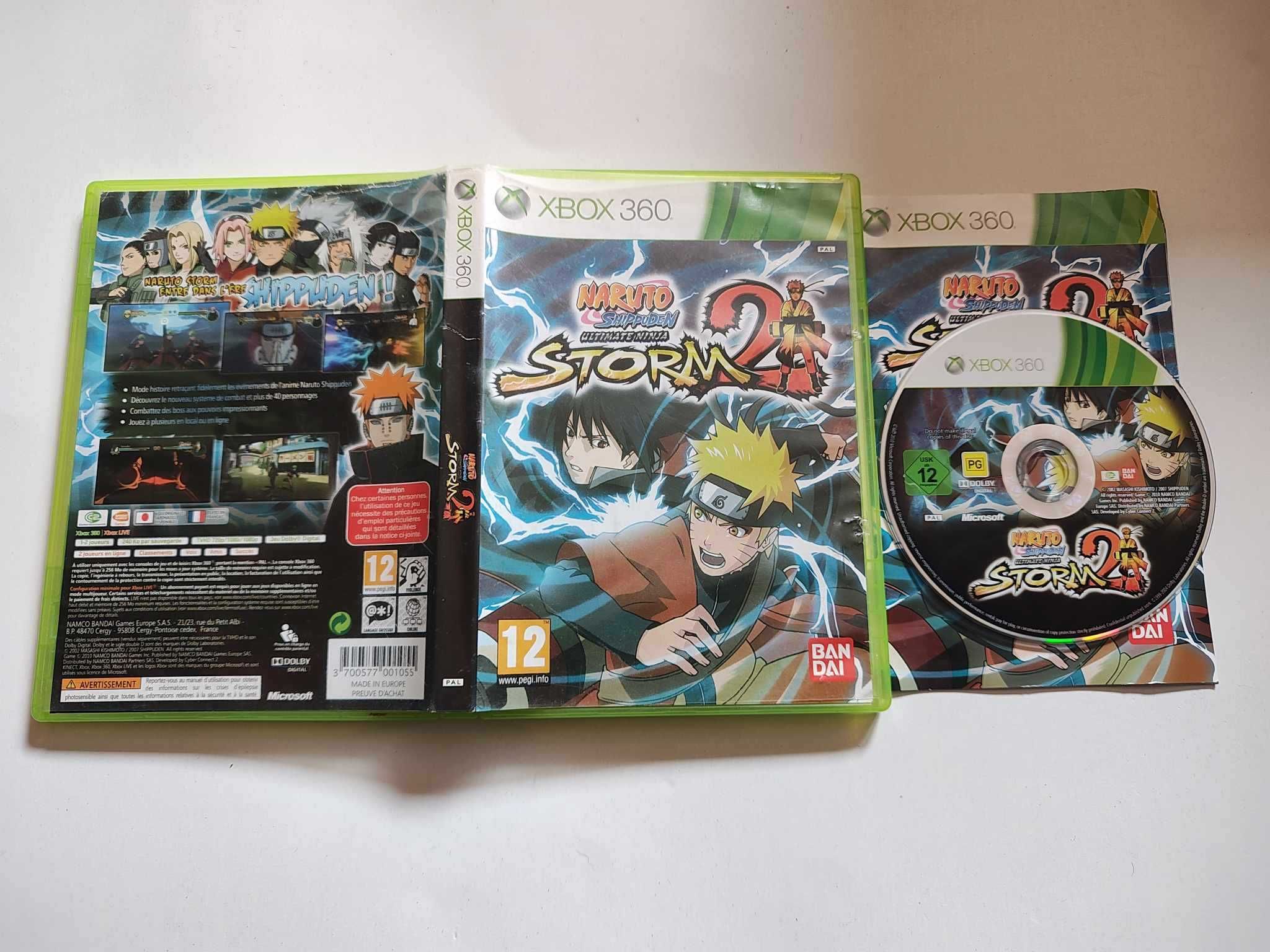 Xbox 360 gra Naruto Shippuden Ultimate Ninja STORM 2