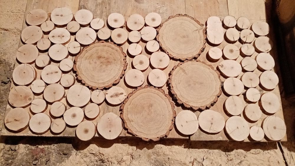 Слэб, торцевой срез дерева, спил, панно, декор из дерева
