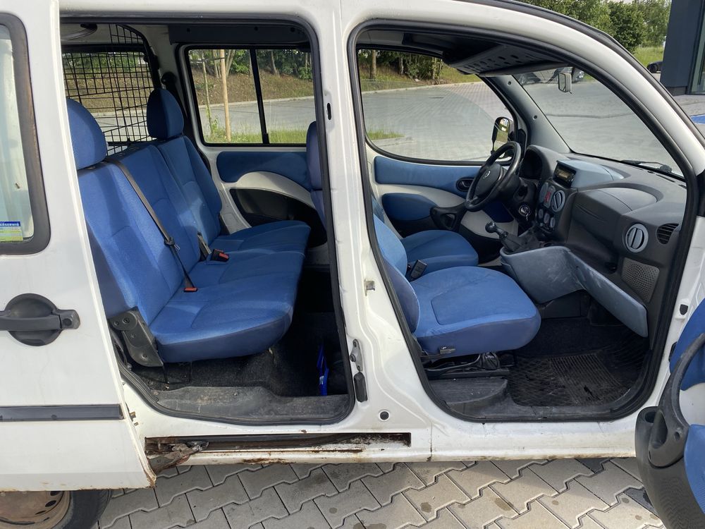 Fiat Doblo 1.9 klima!! Brygadówka