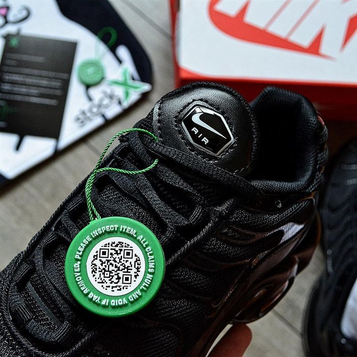 Кросівки жіночі Nike Air Max Plus TN Full Black Найк Аір Макс ТН