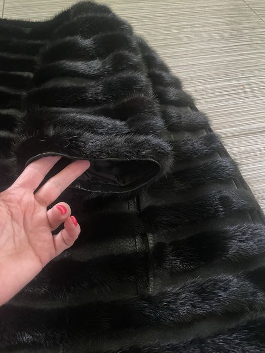 Щикарний норковий напівшубок полушубок